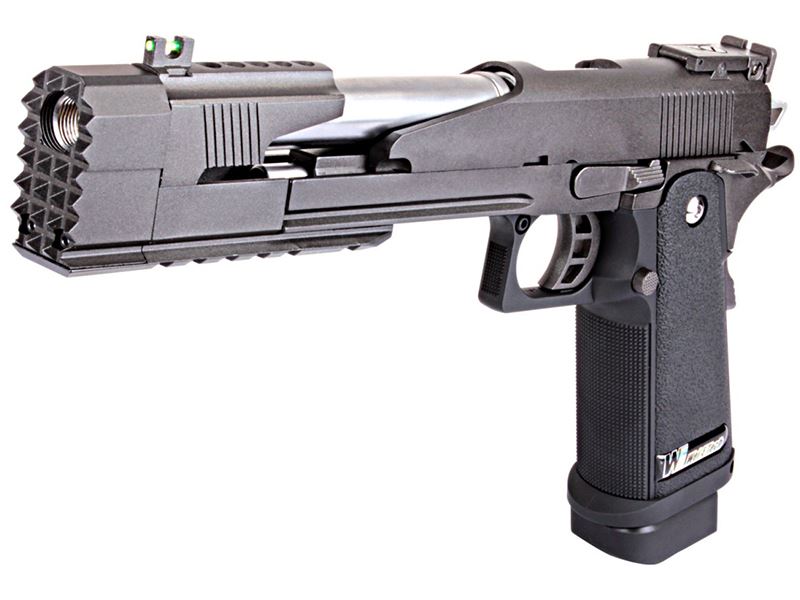 WE Hi-Capa 7 inch Full Metal  Dragon Model A (Black)