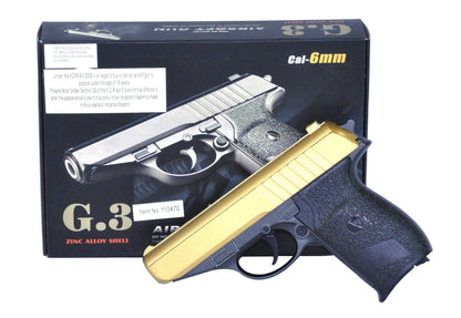 Galaxy G3 Full Metal Spring Pistol (G3-GOLD)