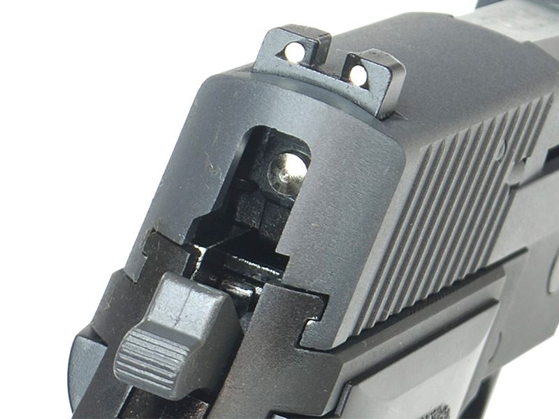 WE MK25 Gas Blowback Pistol (Black)