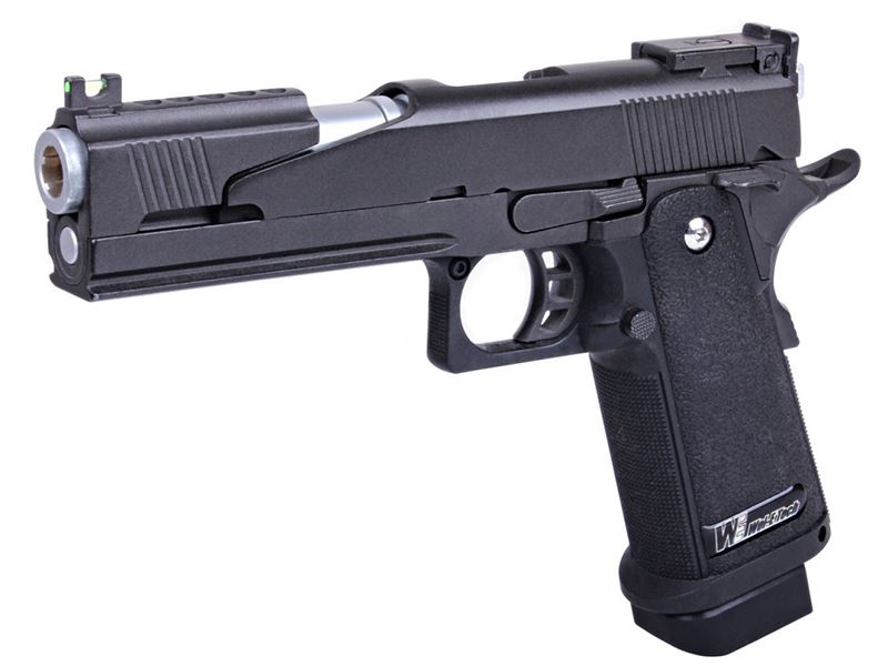 WE 5.1 Dragon Gas Blowback Pistol (Black)
