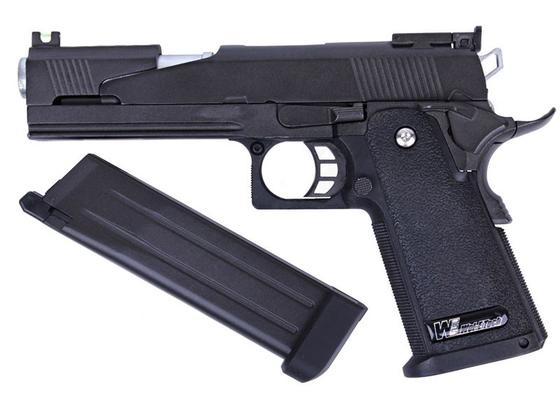 WE 5.1 Dragon Gas Blowback Pistol (Black)