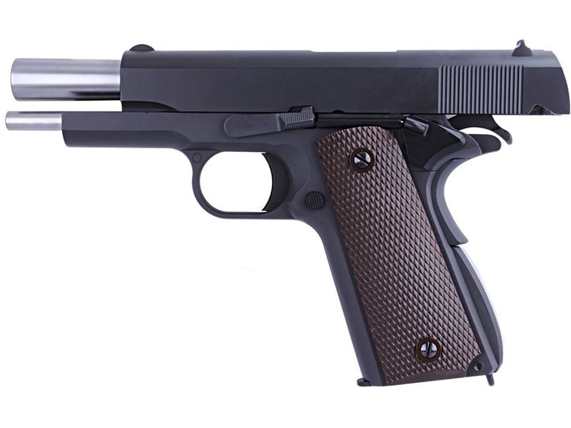 WE - 1911 "Commander" 1943 - Gas Blowback Pistol (Full metal - Grey)