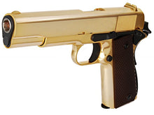 WE 1911A Titanium Gold Gas Blowback Pistol (Full metal - Gold)
