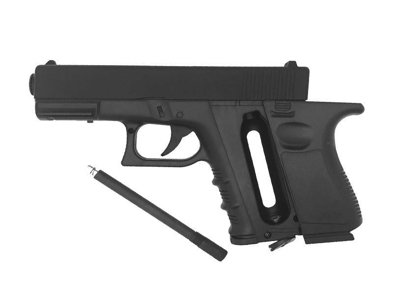 Hwasan 19 Series Co2 Pistol (Non-Blowback - Metal Slide - Black)