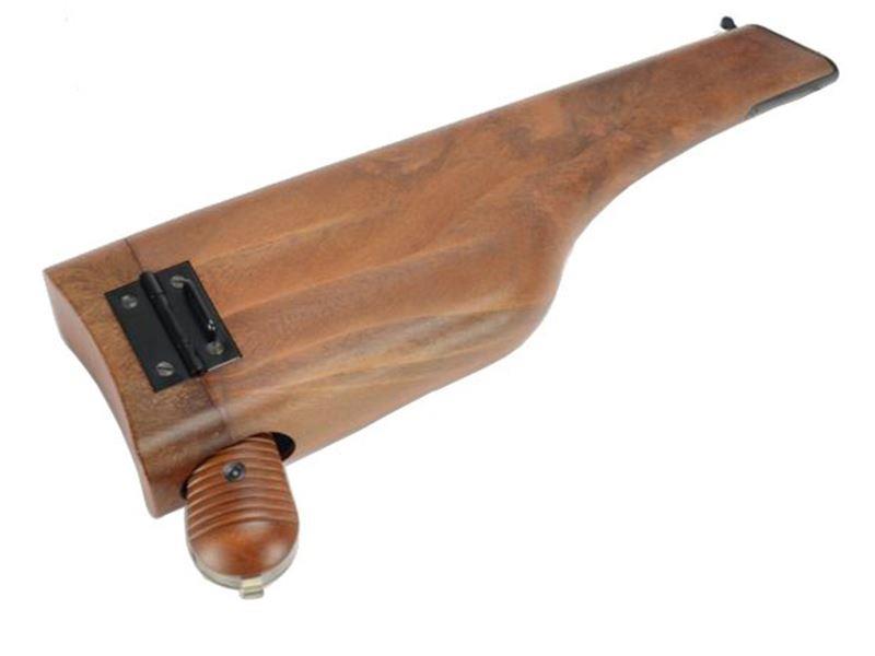 WE 712 Gas Pistol (with Stock & Case in 1 - Silver - WE-712)