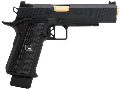 Salient Arms International by EMG 2011 DS 5.1 Gas Pistol (Gold Barrel - Black - 5.1)