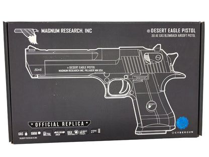 Magnum Research Inc. Desert Eagle 50AE GBBP (90509 - Licensed by Cybergun - Made by WE - Black)