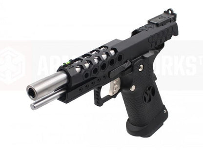 Armorer Works Custom Hex Cut GBBP (Black Slide - Black Frame - AW-HX2502)