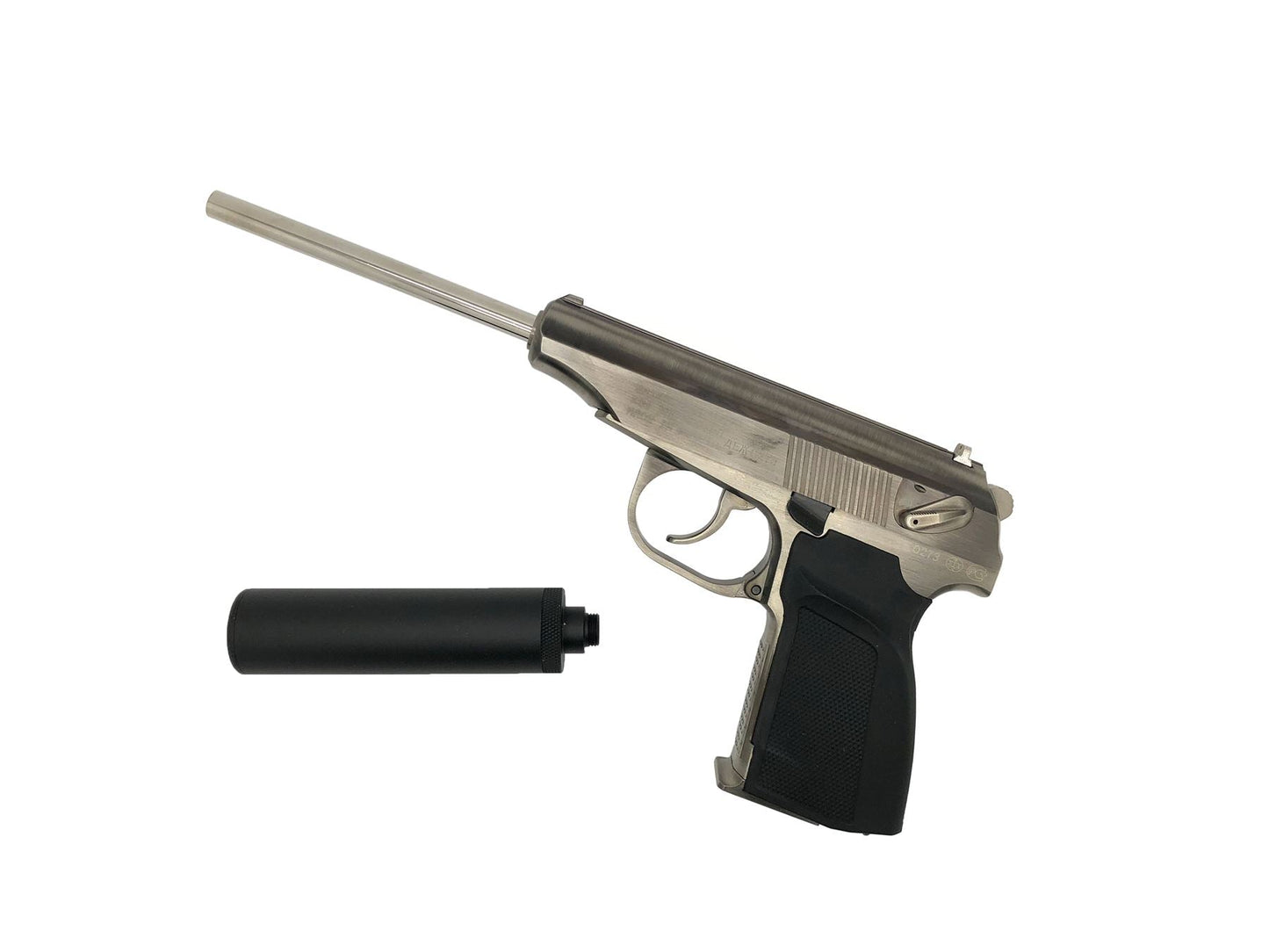 WE Baikal 'Makarov' 654K with Silencer (Collector Edition - Silver)
