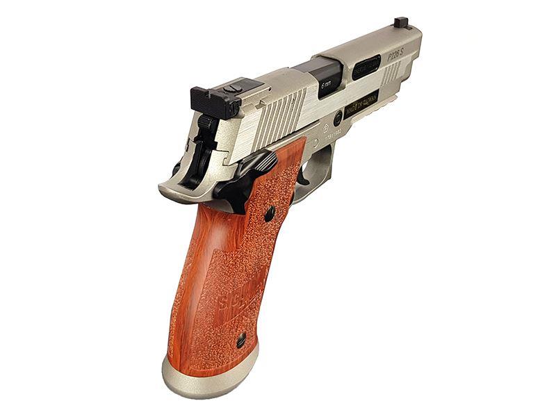 Sig Sauer X-Five Hairline BAX Co2 Blowback Pistol (Silver - Cybergun - 280549)