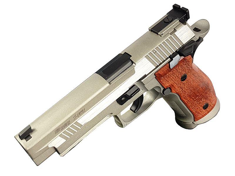 Sig Sauer X-Five Hairline BAX Co2 Blowback Pistol (Silver - Cybergun - 280549)