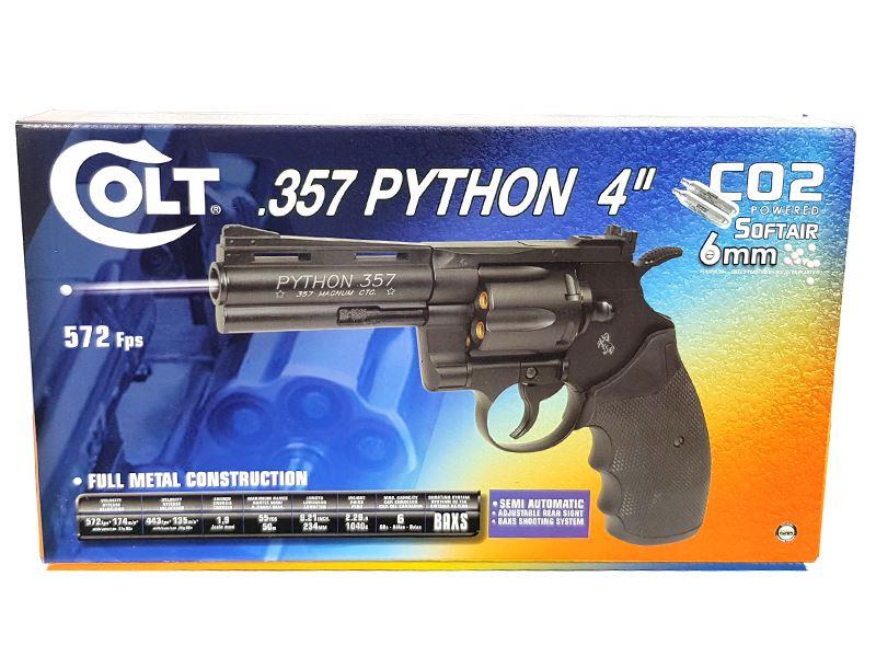Colt 357 Python 4" Co2 Revolver (Cybergun - 180310)