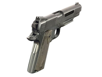 Colt 1911 (Rail) Co2 Pistol (Black - Fixed Metal Slide - Cybergun - 180314)
