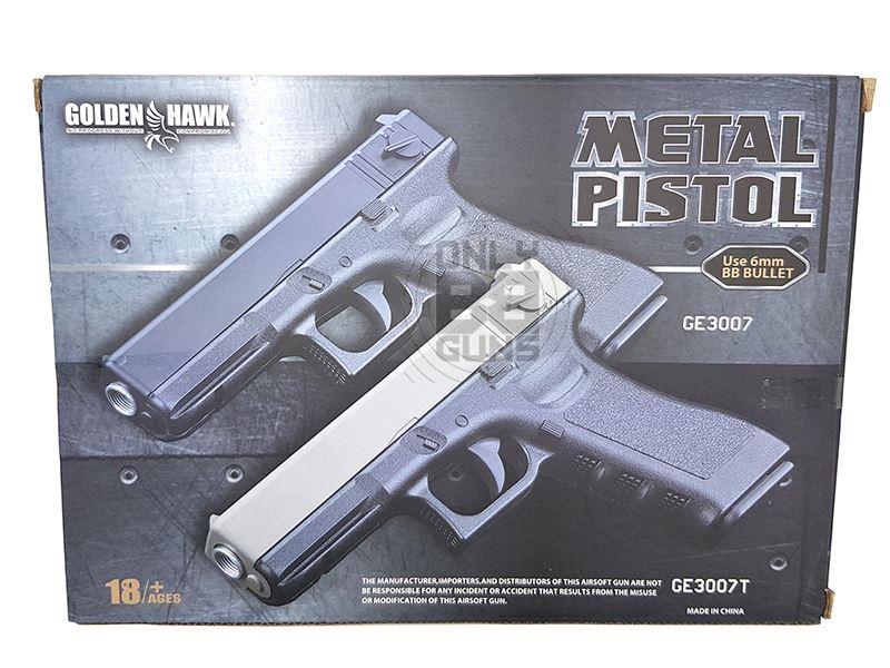 Golden Hawk 17 Series Pistol (1:1 Scale - Full Metal Slide - Blue)