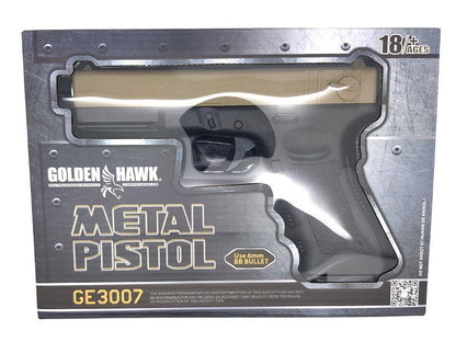 Golden Hawk 17 Series Pistol (1:1 Scale - Full Metal Slide - Tan)