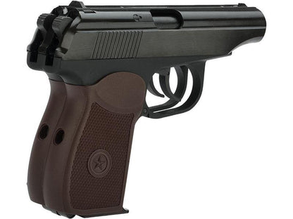 WE Double Barrel Makarov (Gas Blowback Pistol - Black)