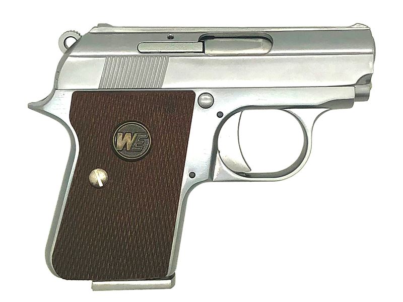 WE CT25 1908 Gas Blowback Pistol (Silver)