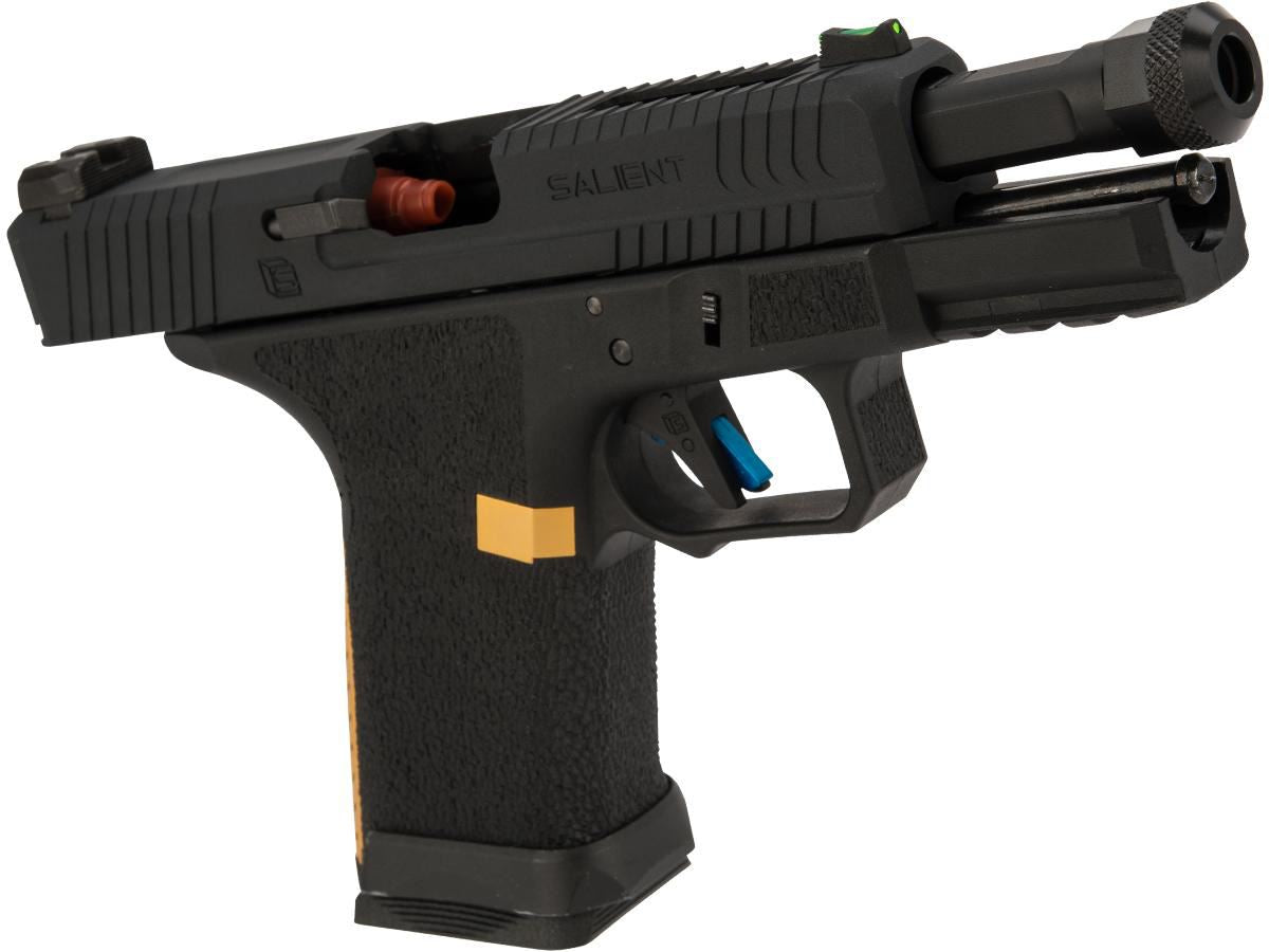 Salient Arms International by EMG BLU Gas Blowback Pistol (Compact - Black)