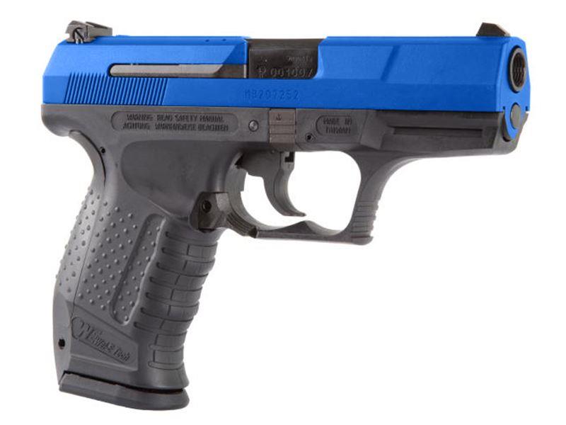 WE 'God of War' GBB Pistol (Metal Slide - Full Black - Blue)