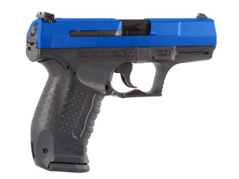 WE 'God of War' GBB Pistol (Metal Slide - Full Black - Blue)