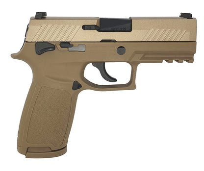 AEG F18 Gas Blowback Pistol (Tan)