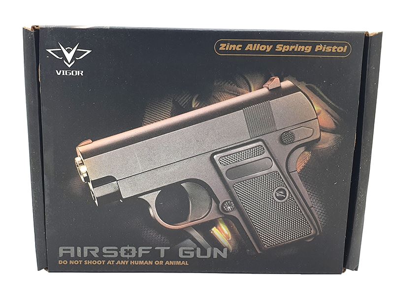 Vigor CT25 Spring Pistol (Full Metal - Black - V6)
