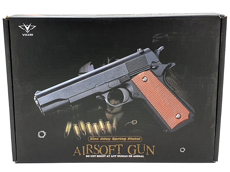 Vigor 1911 S2 Custom Spring Pistol (Full Metal - Black - V14)