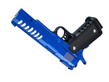 Vigor 4.3 Ported Spring Pistol (Full Metal - Blue - V16)