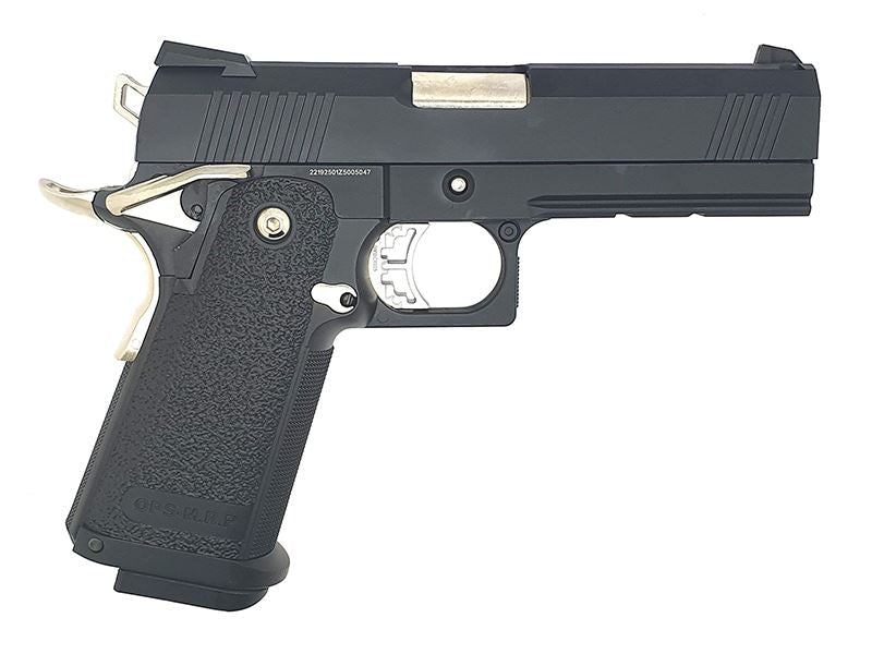Golden Eagle 4.3 OPS Gas Blowback Pistol (Metal - Black - 3301)