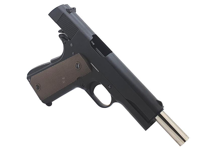 Golden Eagle 1911A1 Gas Blowback Pistol (Metal - Black - 3305)
