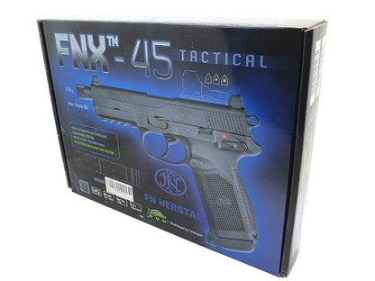 FN Herstal FNX-45 Tactical Gas Blowback Pistol (Black - Cybergun - 200508)