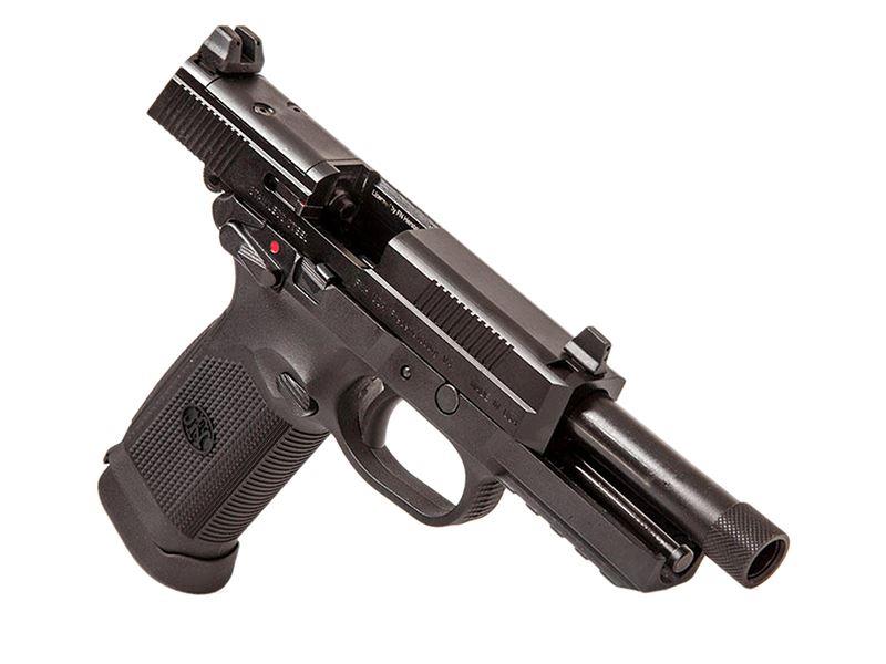 FN Herstal FNX-45 Tactical Gas Blowback Pistol (Black - Cybergun - 200508)