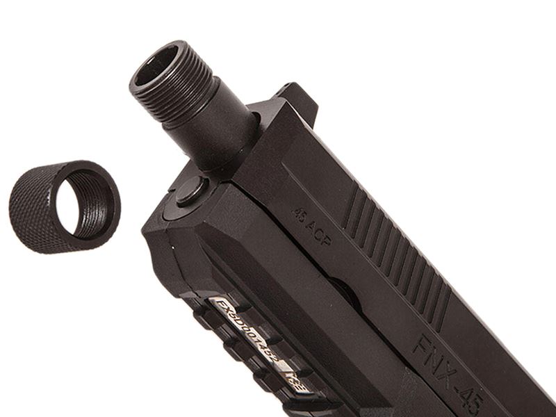 FN Herstal FNX-45 Tactical Gas Blowback Pistol (Black - Cybergun - 200508)