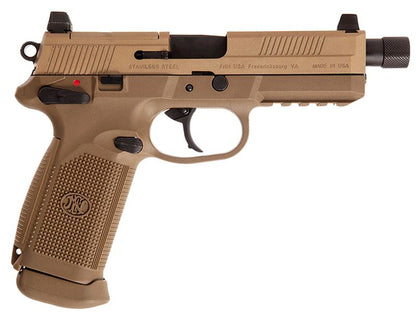 FN Herstal FNX-45 Tactical Gas Blowback Pistol (Tan - Cybergun - 200503)