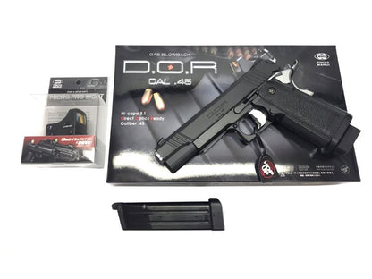 Tokyo Marui Hi-Capa D.O.R. (Direct Optics Ready) Gas Pistol (DOR - Black)