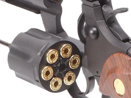 King Arms 6.0" 357 Custom I-GAS (Full Metal - Black - KA-PG-01-L-GAS)