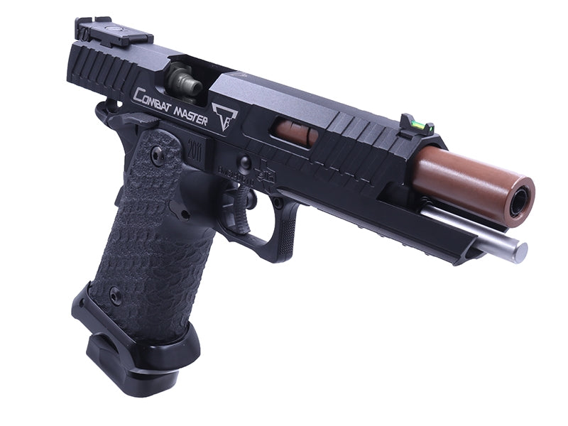 EMG x STI/TTI Licensed JW3 2011 Combat Master Gas Blowback Pistol (Black)