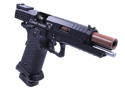 EMG x STI/TTI Licensed JW3 2011 Combat Master Gas Blowback Pistol (Black)