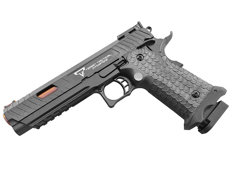 Jag Precision x Taran Tactical International Licensed JW3 Combat Master Gas Blowback Pistol (TTI - Full Metal - Black)