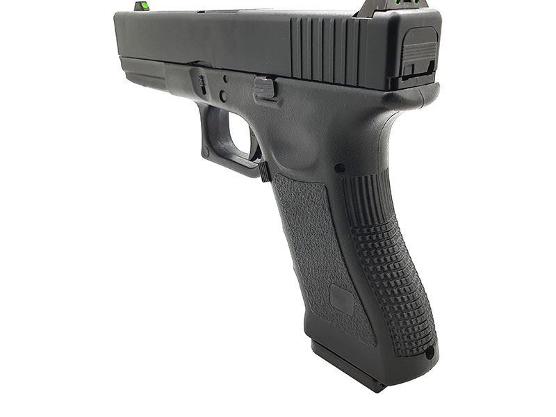Army 17 Series Gas Blowback Pistol (Polymer Body and Slide - Black - R17-5)