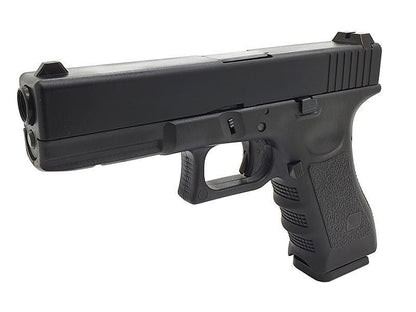Army 17 Series Gas Blowback Pistol (Polymer Body and Slide - Black - R17-5)