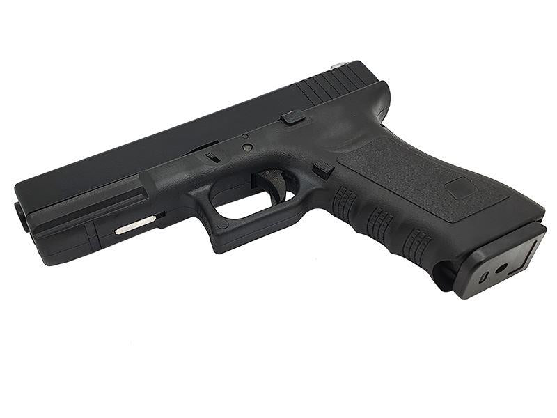 Army 17 Series Gas Blowback Pistol (Polymer Body and Slide - Black - R17-5)