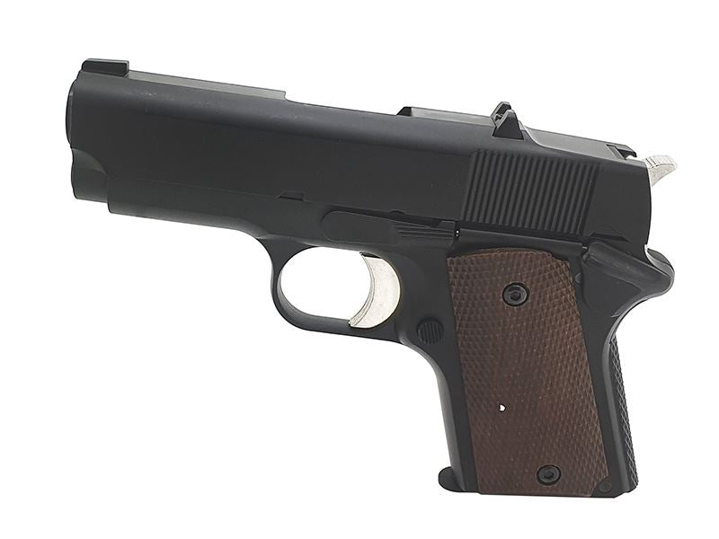 Army R45 Stubby Gas Blowback Pistol (Polymer Body and Slide - Black - R45)