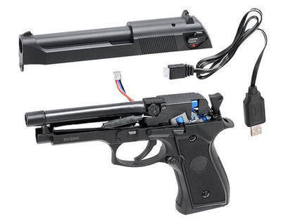 Cyma M92 Mosfet AEP Pistol (Lipo Battery andh Charger Inc. - Black - CM126S)
