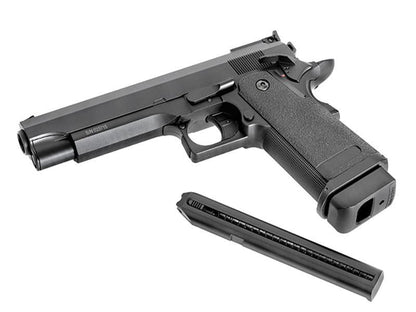 Cyma 5.1 Hi-Capa Mosfet AEP Pistol (Lipo Battery andh Charger Inc. - Black - CM128S)
