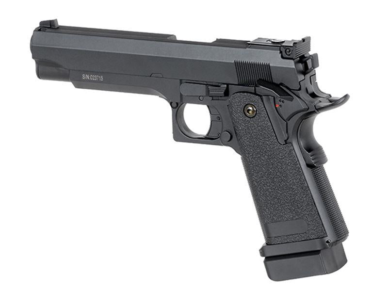 Cyma 5.1 Hi-Capa Mosfet AEP Pistol (Lipo Battery andh Charger Inc. - Black - CM128S)