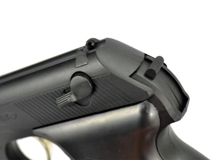 HFC PPK Now Blowback Gas Pistol (Black - GGH-0402B)