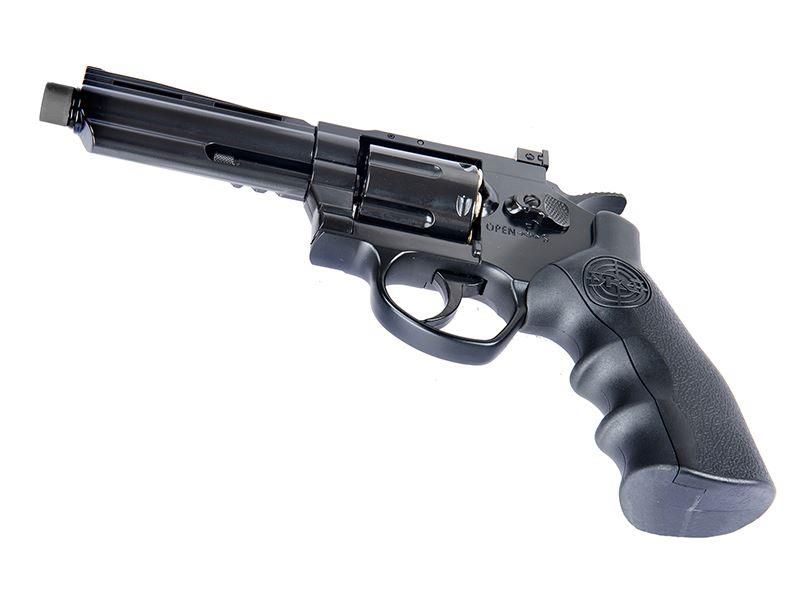 SRC 4.0" Titan Co2 Revolver (Full Metal - COR-802BX - Black)