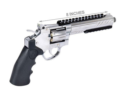 SRC 6.0" Titan Co2 Revolver (Full Metal - COR-801SX - Silver)