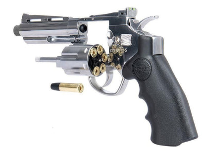 SRC 4.0" Titan Co2 Revolver (Full Metal - COR-802SX - Silver)